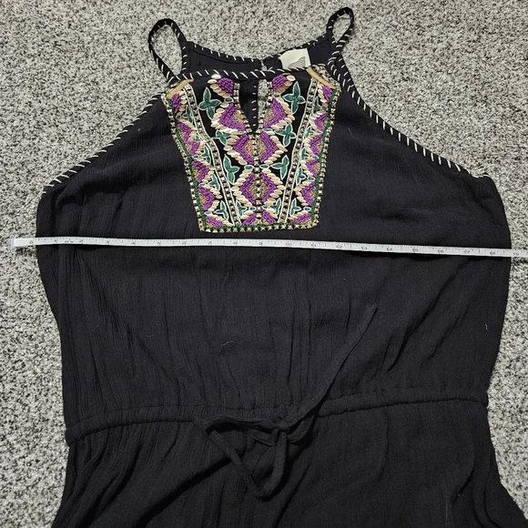 Anthro Jumpsuit with Beaded Embellishments - Picture 11 of 16